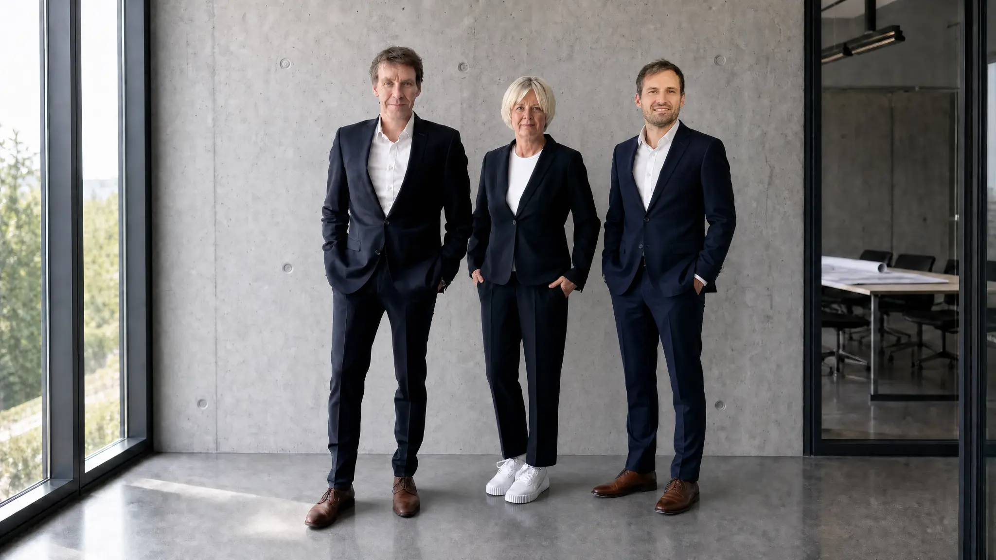 RADIN Geschäftsführung – Matthias Radin, Susanne Gebauer, Georgios Patsonas