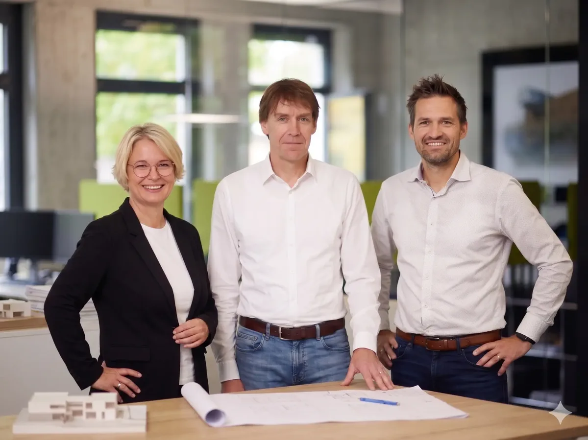 RADIN Geschäftsführung – Susanne Gebauer, Matthias Radin, Georgios Patsonas